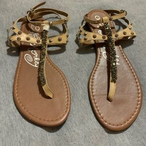 Naught Monkey Sandals